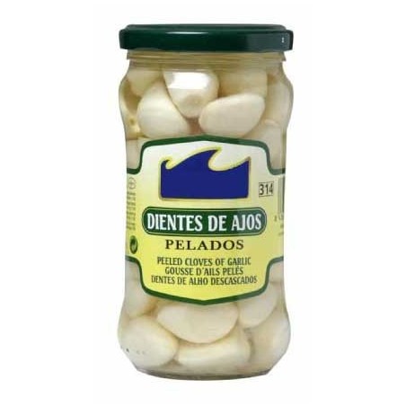 Dientes de Ajos Pelados Tarro de 314 ml