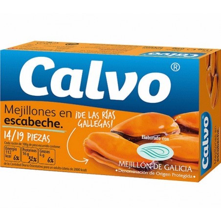 Mejillones en escabeche