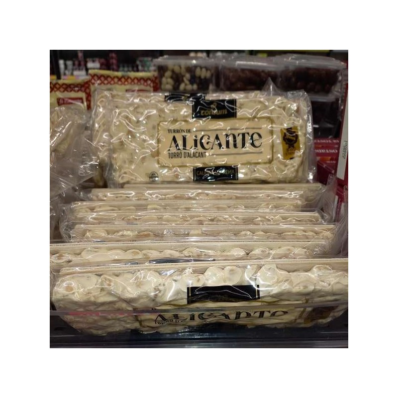 Turron Alicante dur Artisanal marque Consum