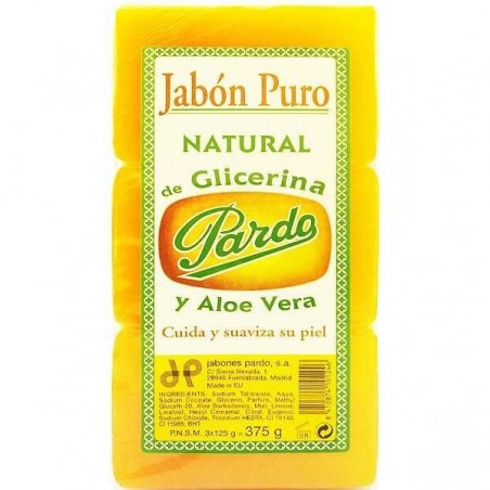 Pardo glycerine aloe vera soap