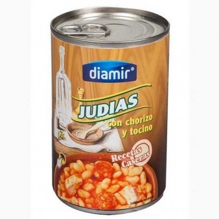 Judias con chorizo
