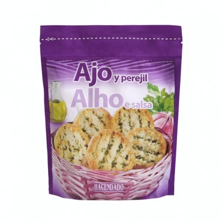 Pain Grillé aromatisé a l'ail et persil